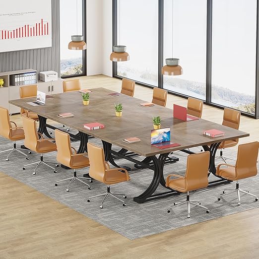 10.5FT Conference Table for 8-10 People