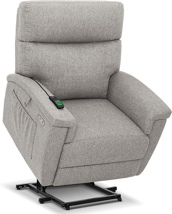 Power Lift Recliner Chair with Massage and Dual Heating