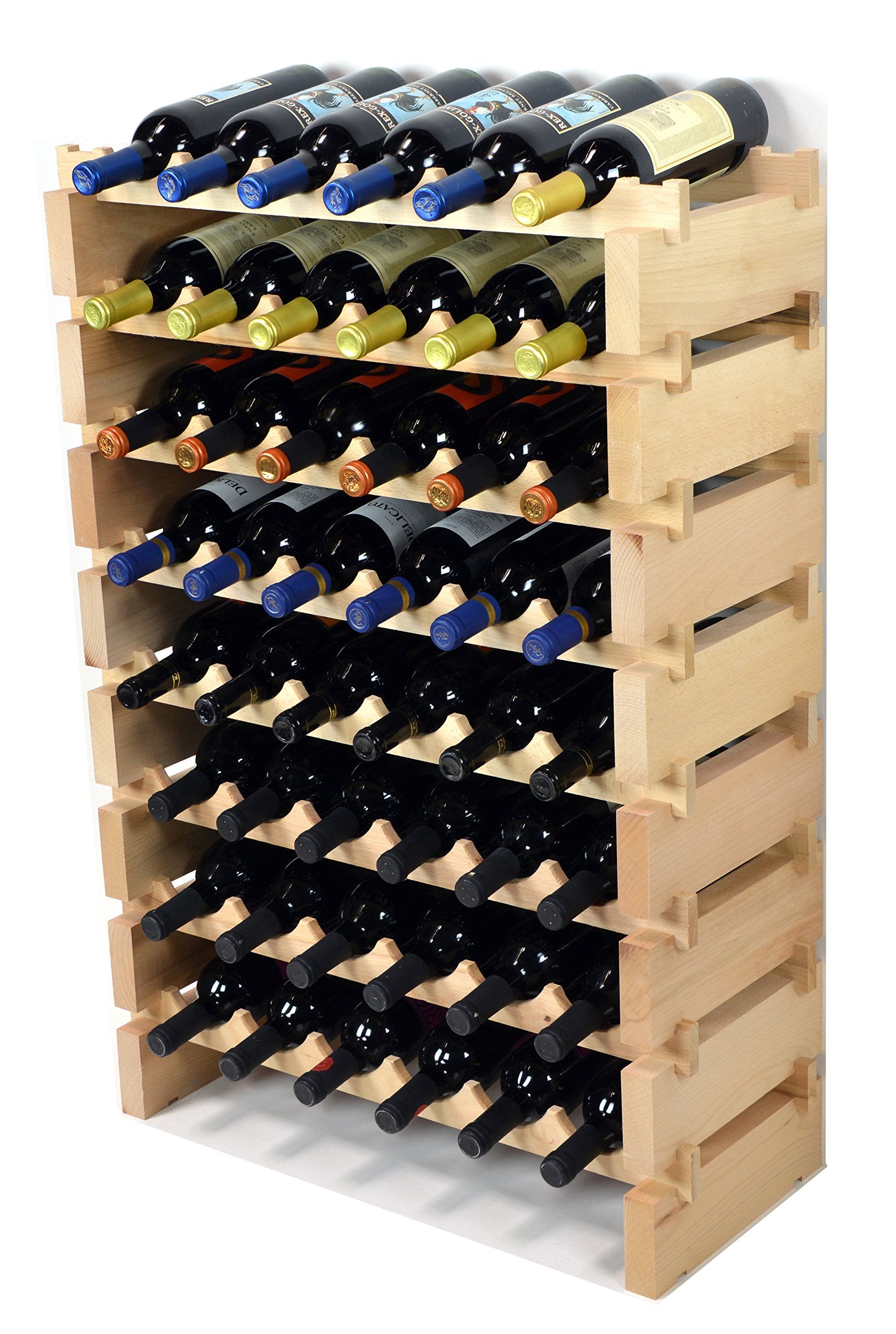 48-Bottle Modular Wine Rack