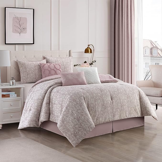 King Size Jacquard Comforter Set