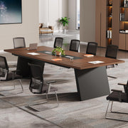8ft Conference Table with Cable Management