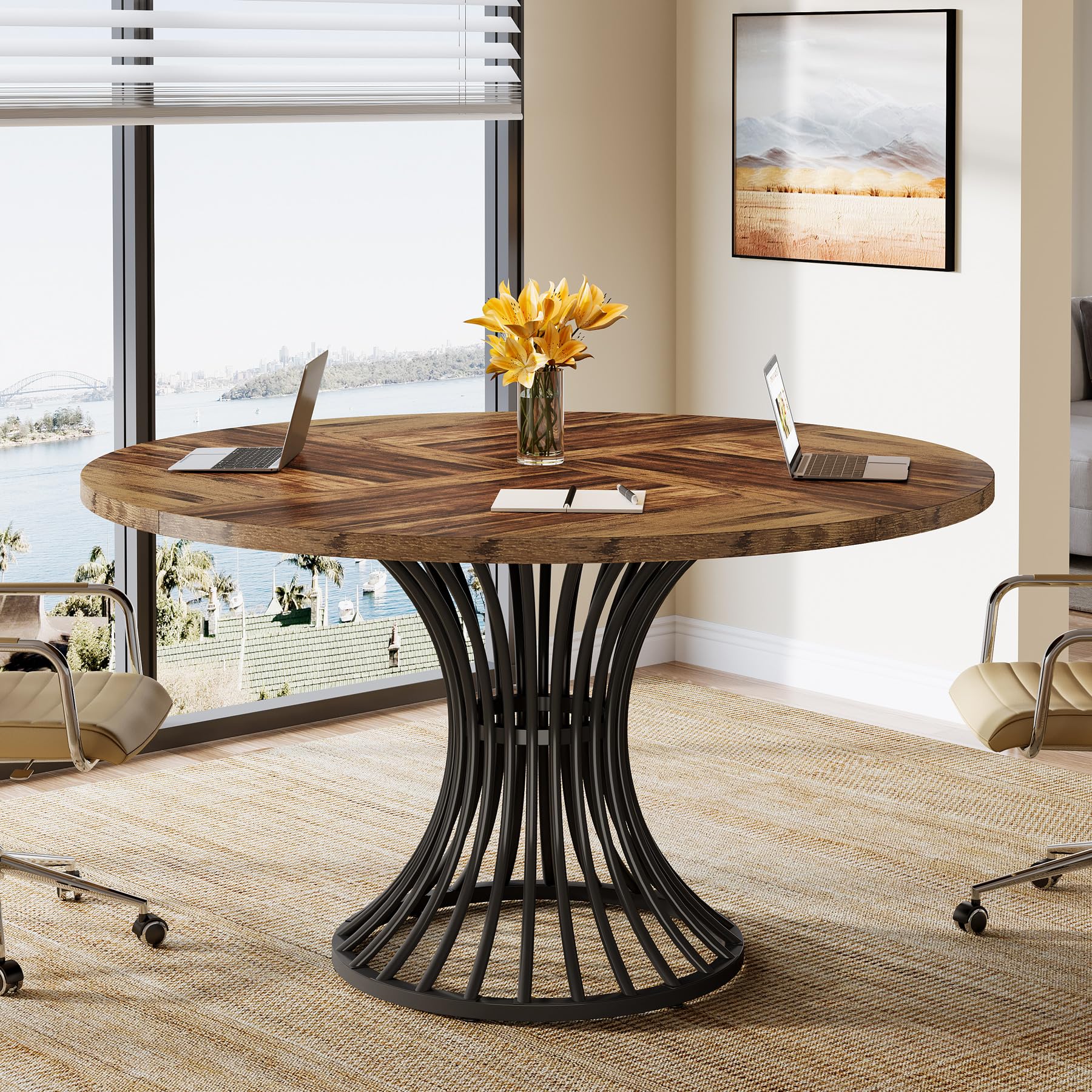 Round Conference Table for 4-6 People