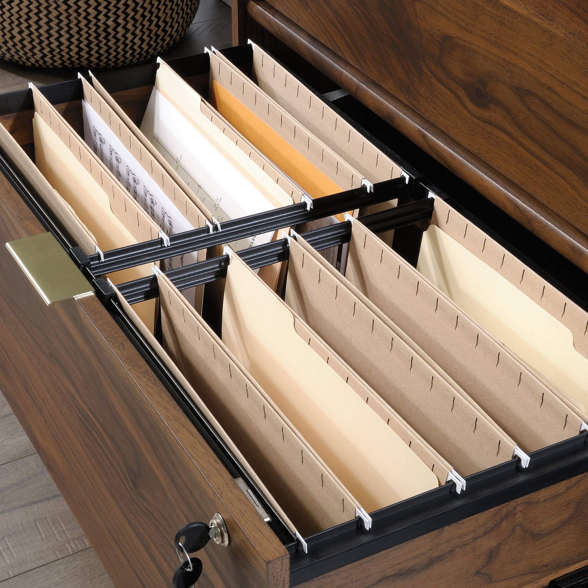 Lateral File Cabinet with Lock