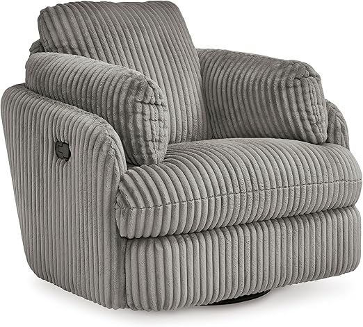 Manual Press-Back Swivel Glider Rocker Recliner with Storage