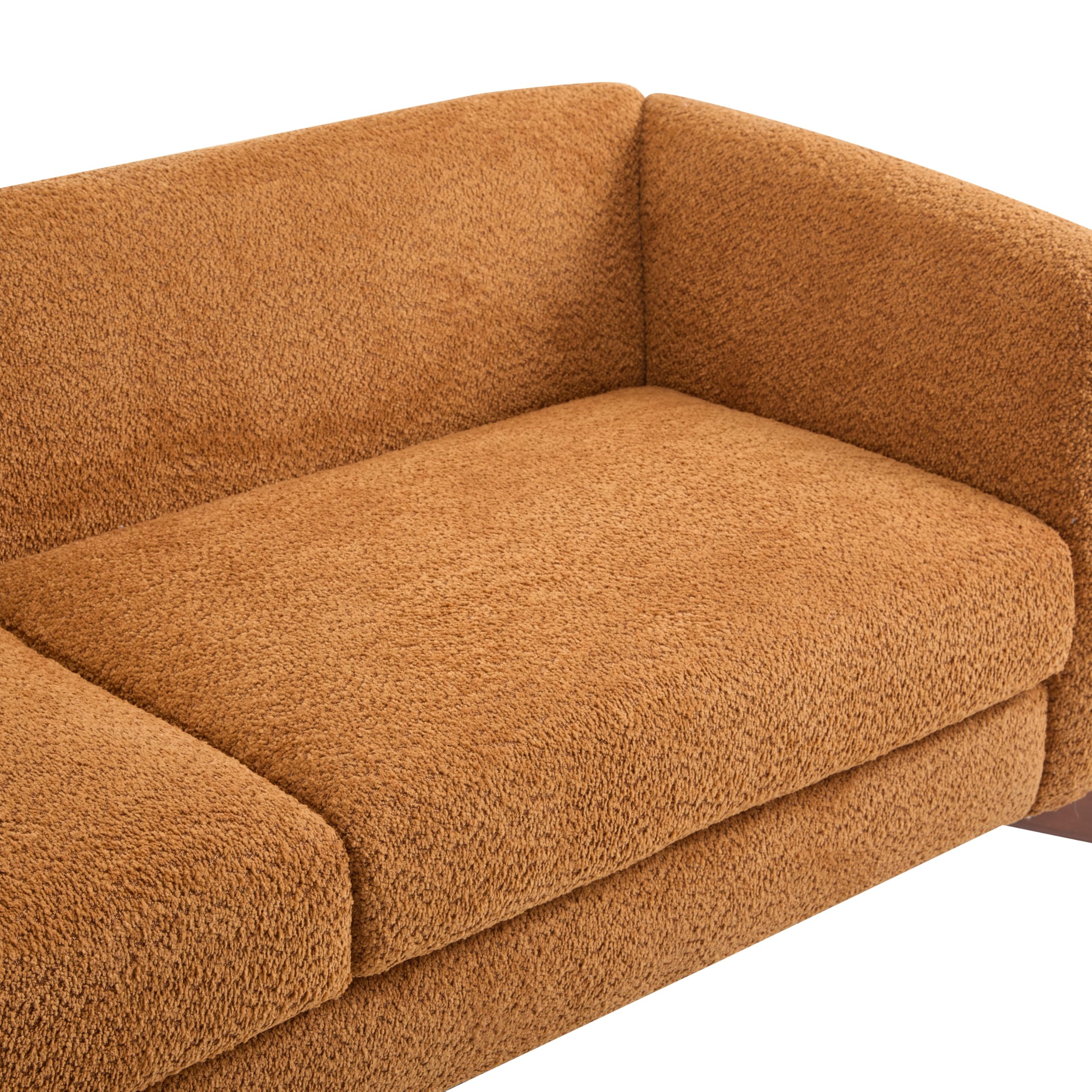 Almab 82-Inch Boucle Upholstered 3-Seater Sofa