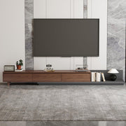 Mid-Century Modern Extendable TV Stand with Storage