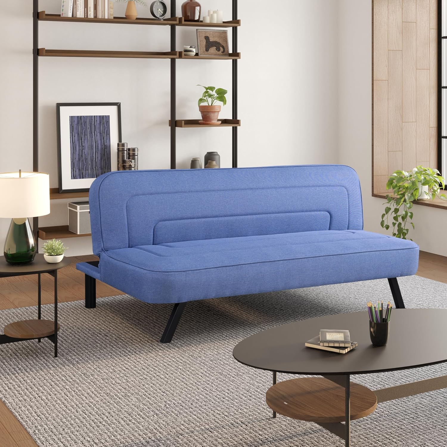 66.1" Convertible Futon Sofa