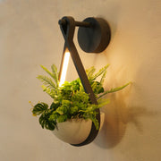 Outdoor Wall Sconce with Planter