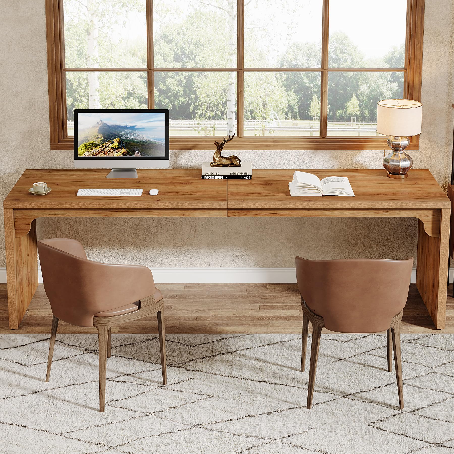 78.7" Extra Long Computer Desk