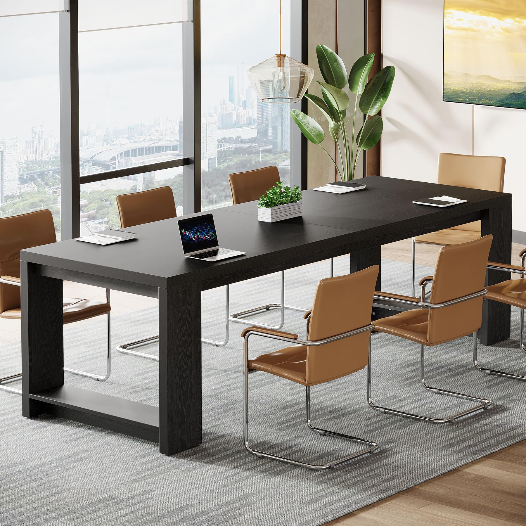 7 ft Conference Table for 6-8 People