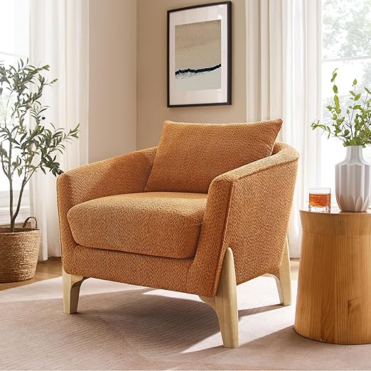 Sherpa Accent Chair with Cushion