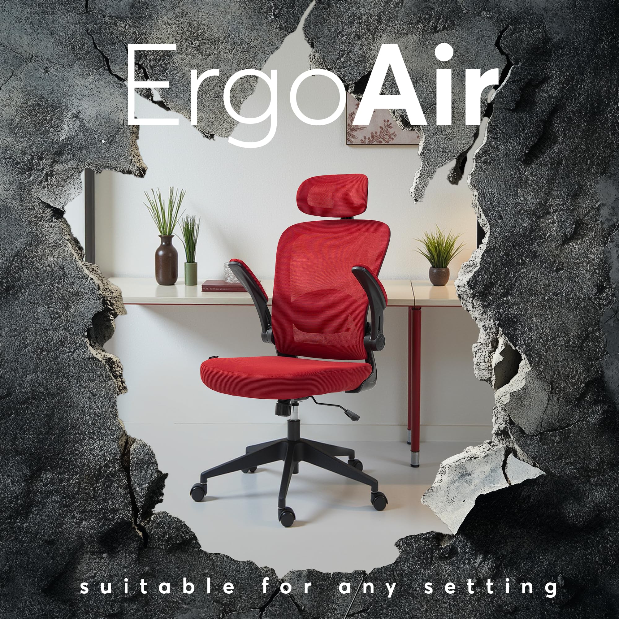 Ergonomic Office Chair with Adjustable Lumbar Support