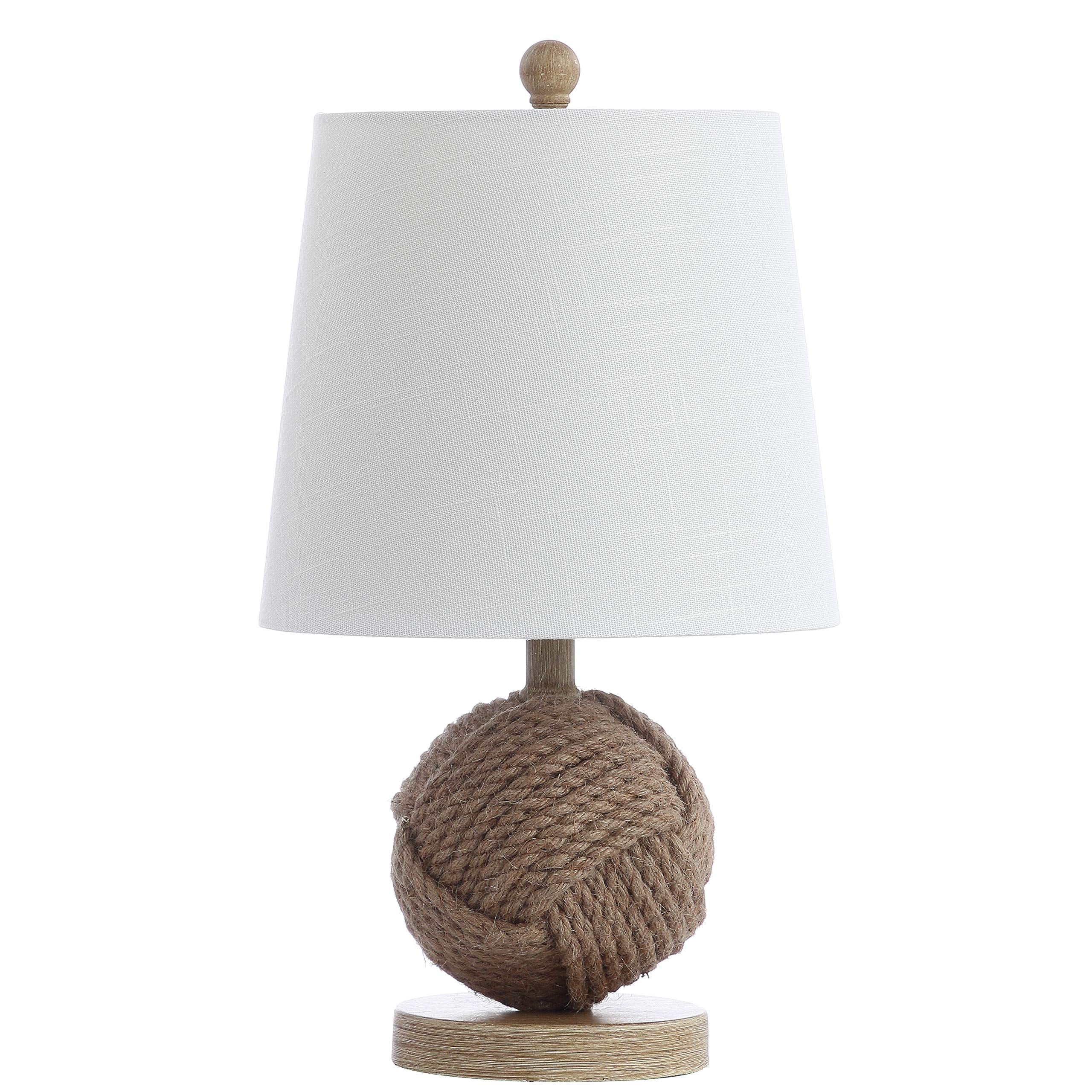 Coastal Rope Ball Table Lamp with LED Bulb