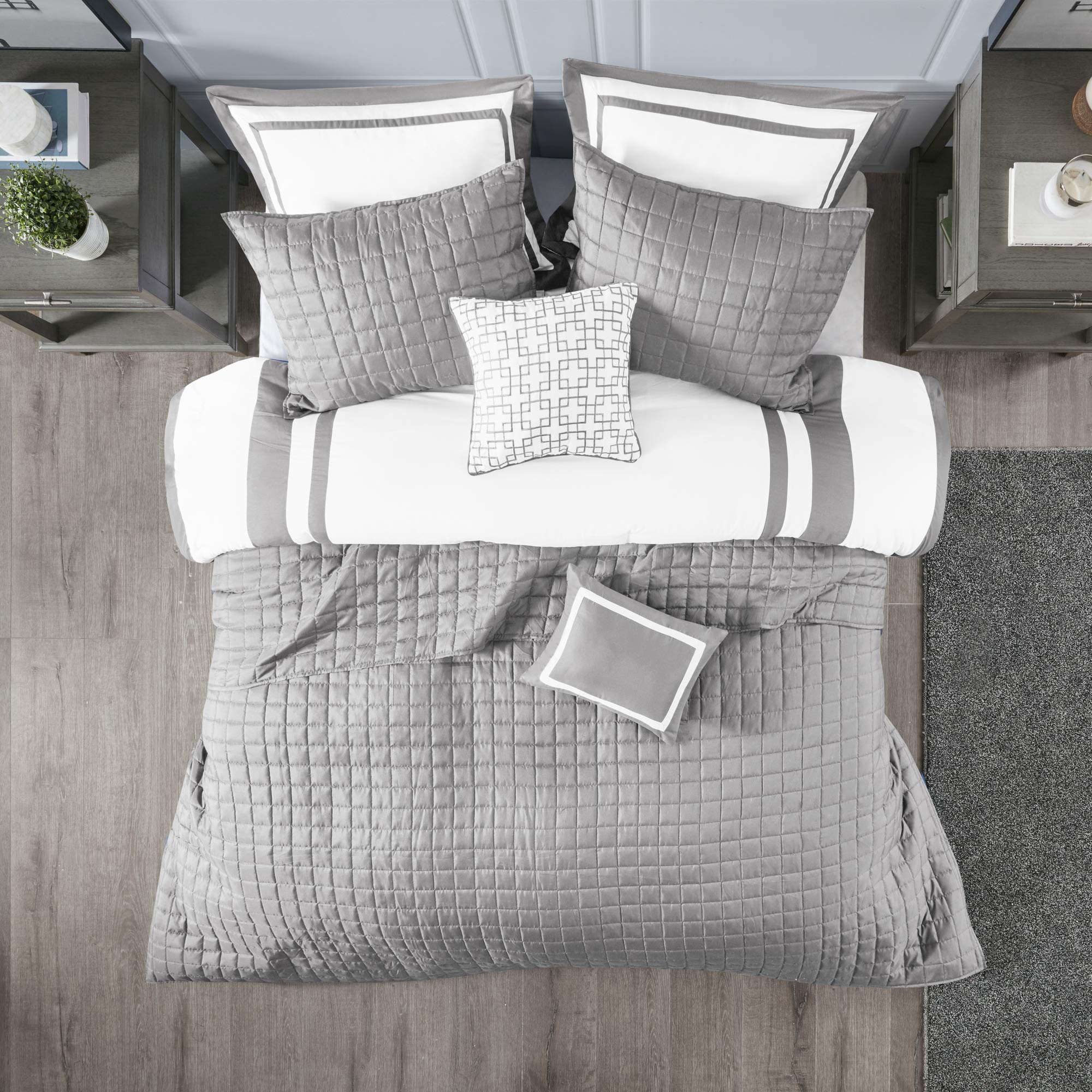 Heritage 8-Piece Comforter and Coverlet Set