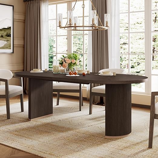 Lancas Modern Minimalist Wooden Indoor Dining Table