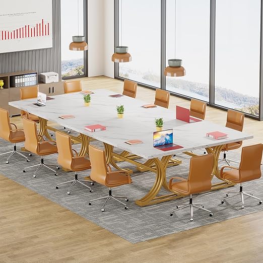 10.5FT Conference Table for 8-10 People