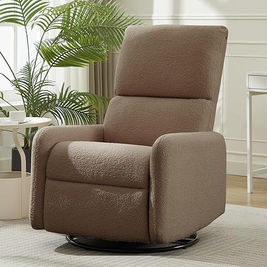 360° Swivel Glider Rocking Chair