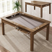 6-Player Board Game Table with Removable Top