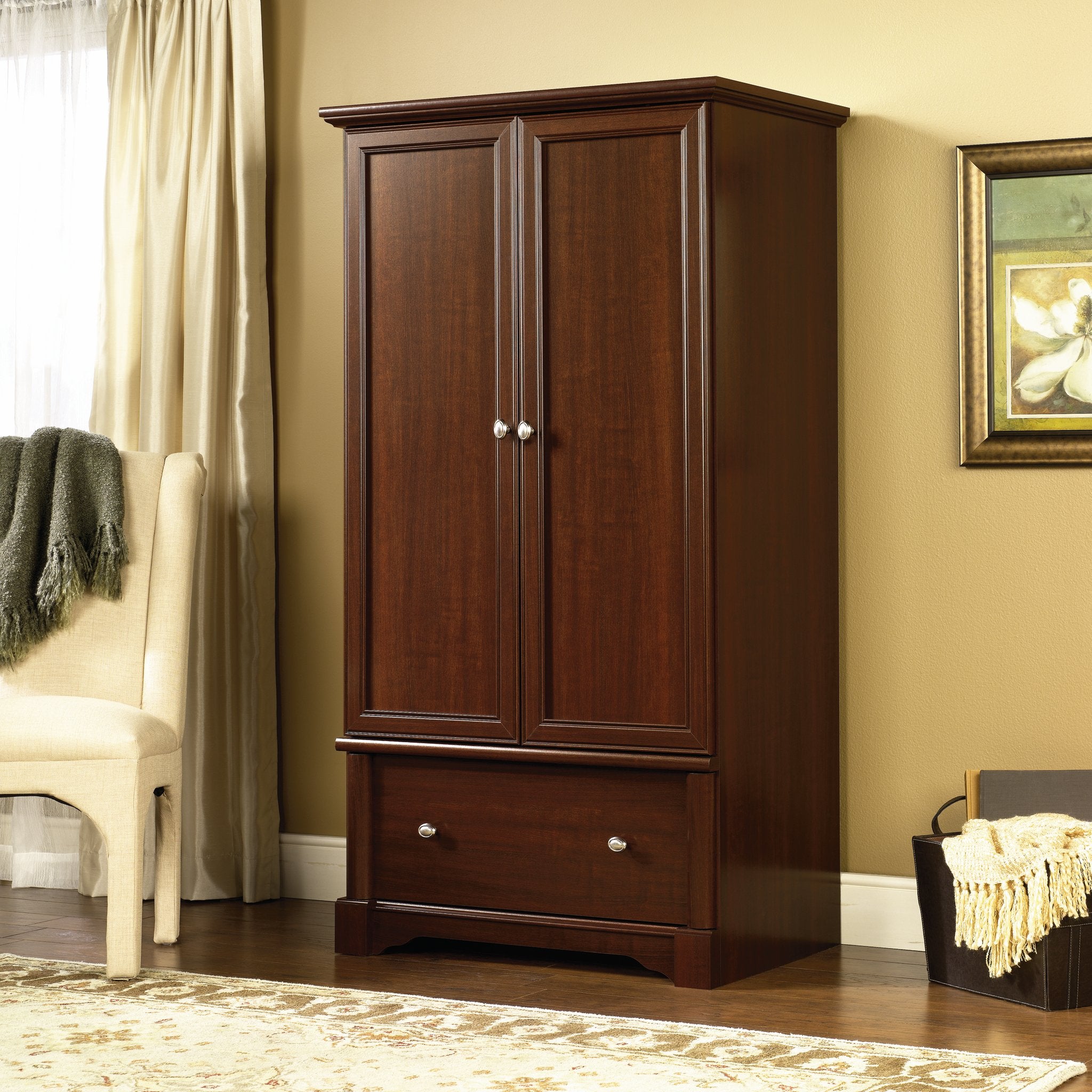 Palladia Armoire Select Cherry Finish