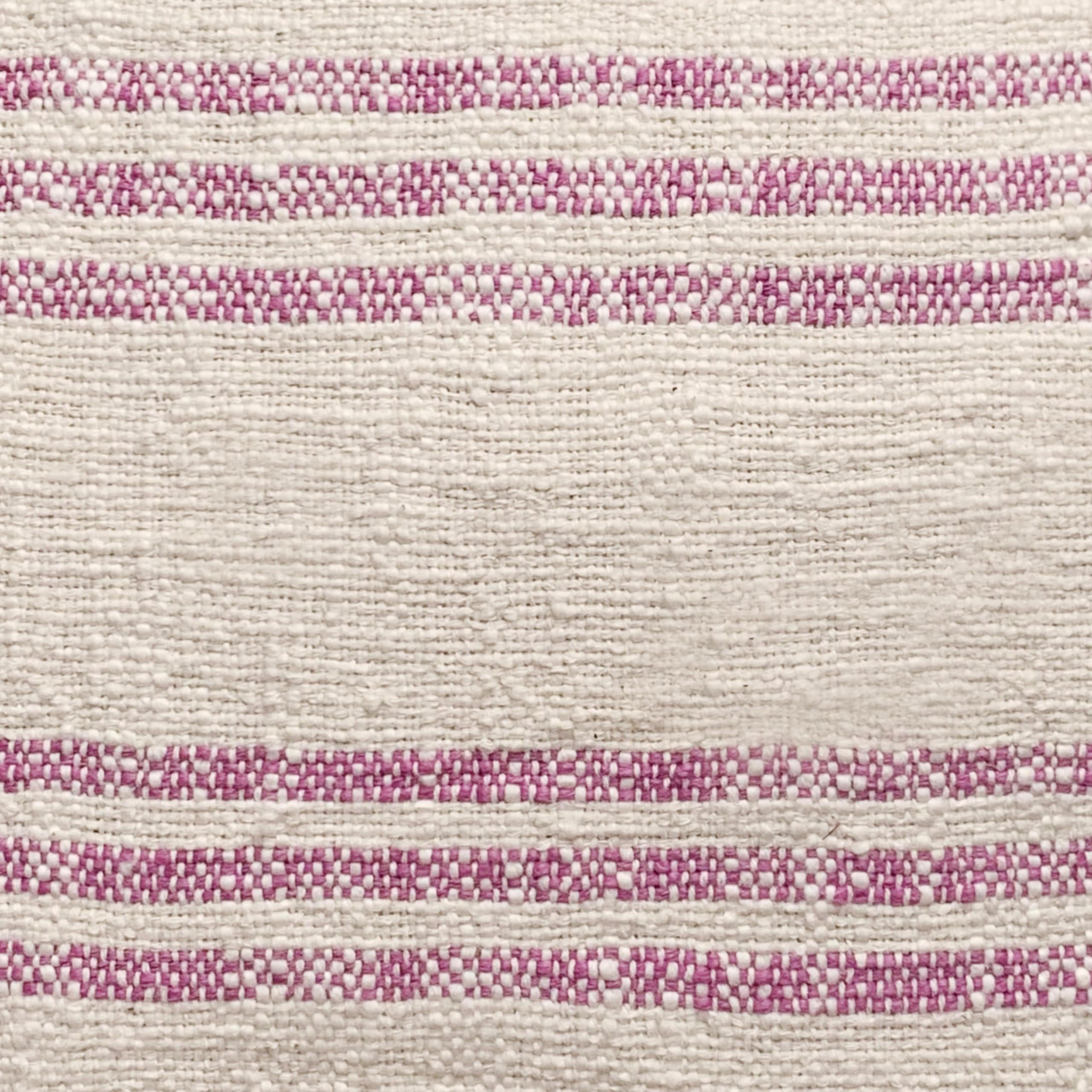 Trilli Pillow Cover 20x20 - 100% Cotton Slub Double-Sided Orchid Pattern