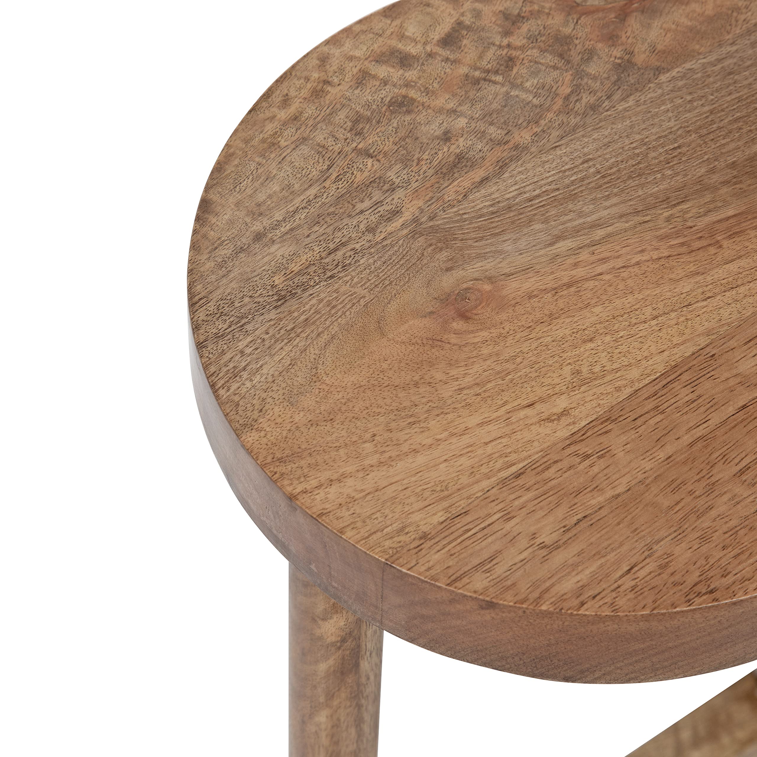 3-Tier Freestanding Plant Stand Natural Wood Farmhouse