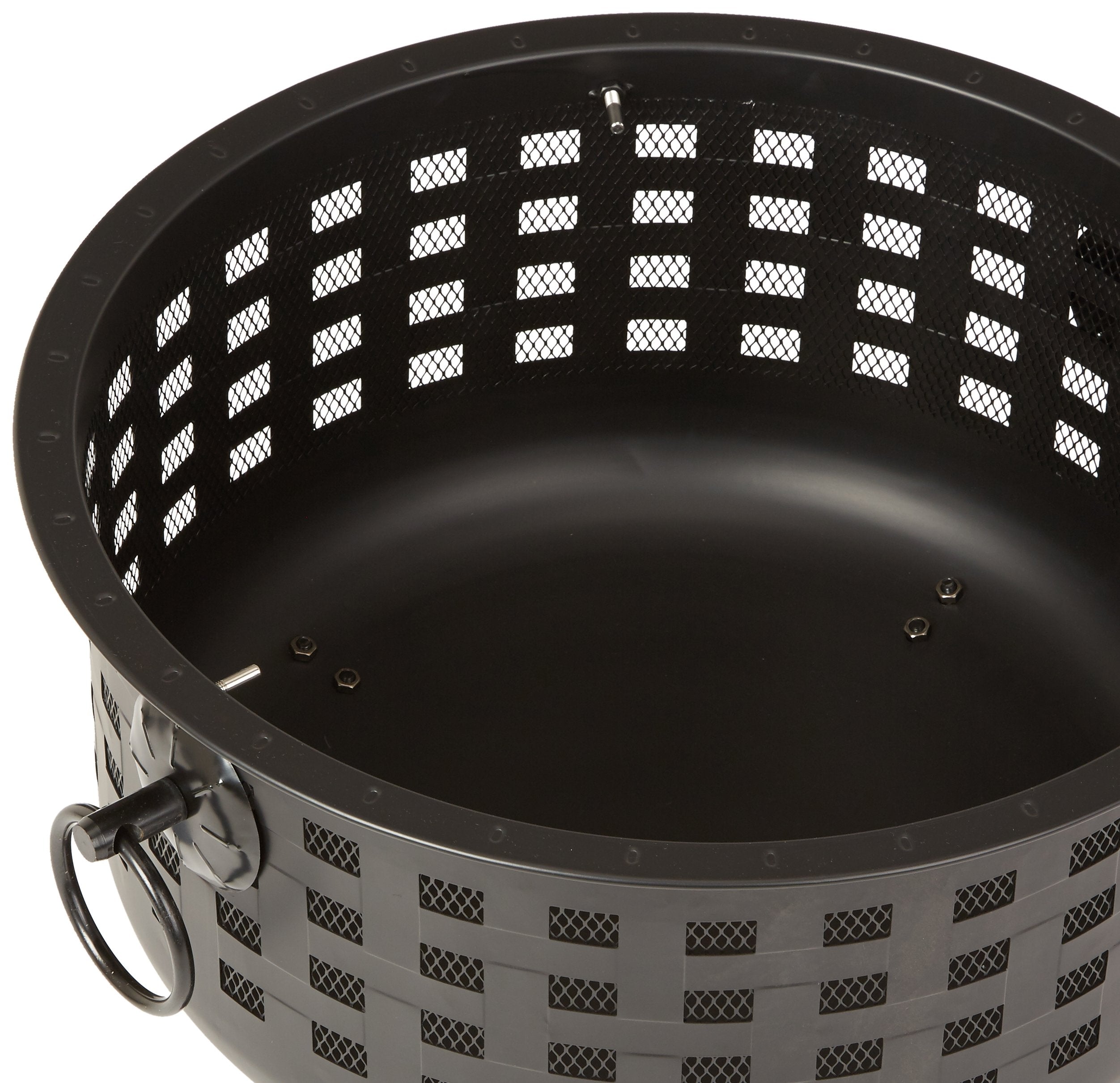 27-Inch Round Steel Fire Pit