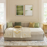 Twin Daybed with Storage Drawers and Safety Rails