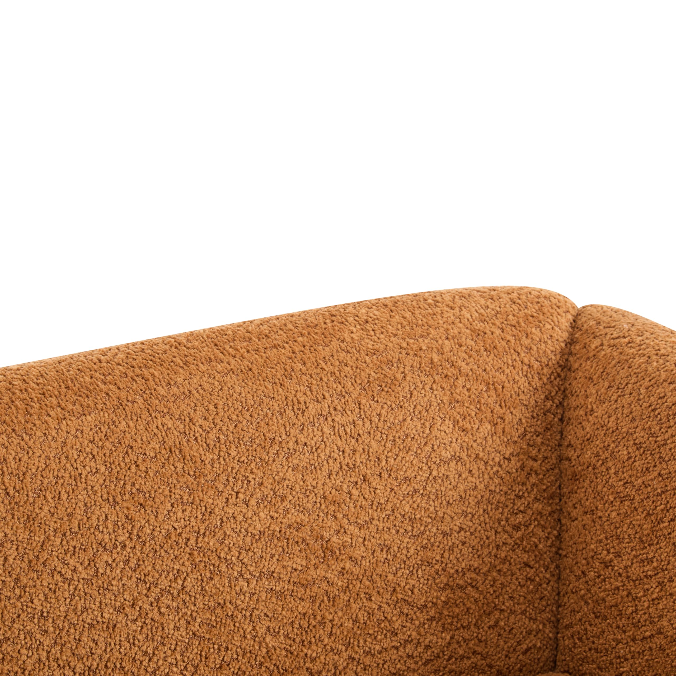 Almab 82-Inch Boucle Upholstered 3-Seater Sofa