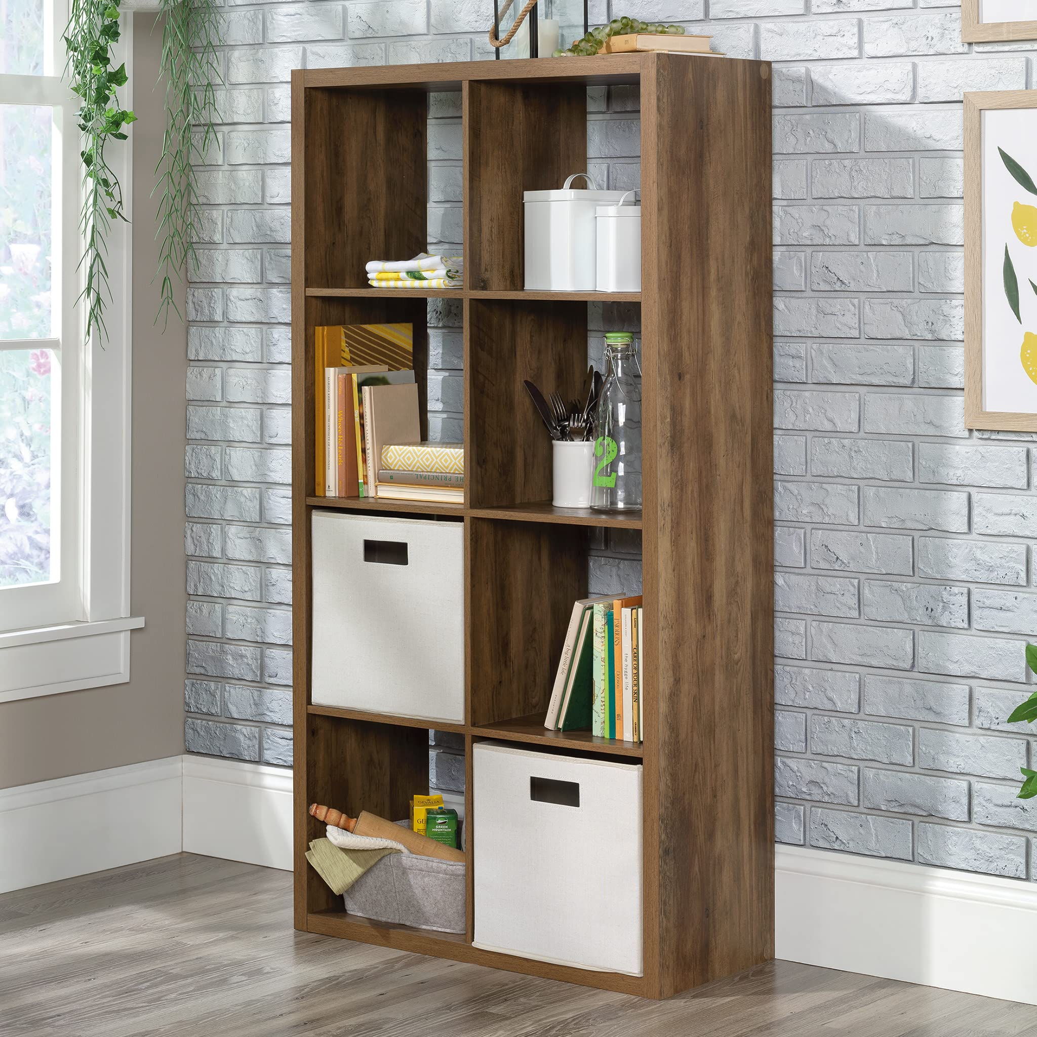 8-Cube Storage Organizer Bookcase