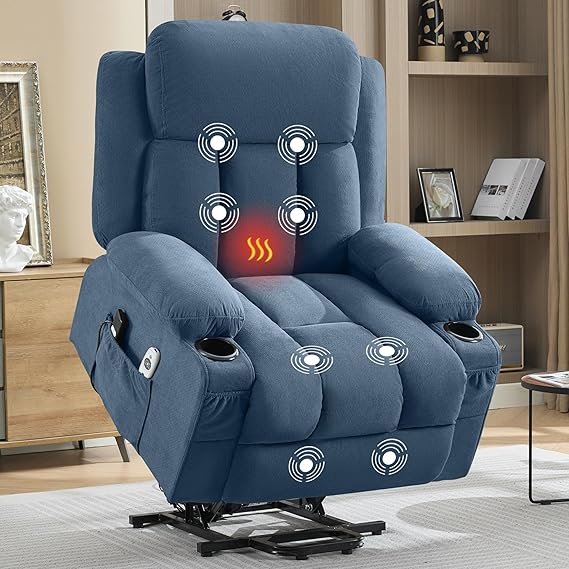 Power Lift Recliner with Heat and Massage