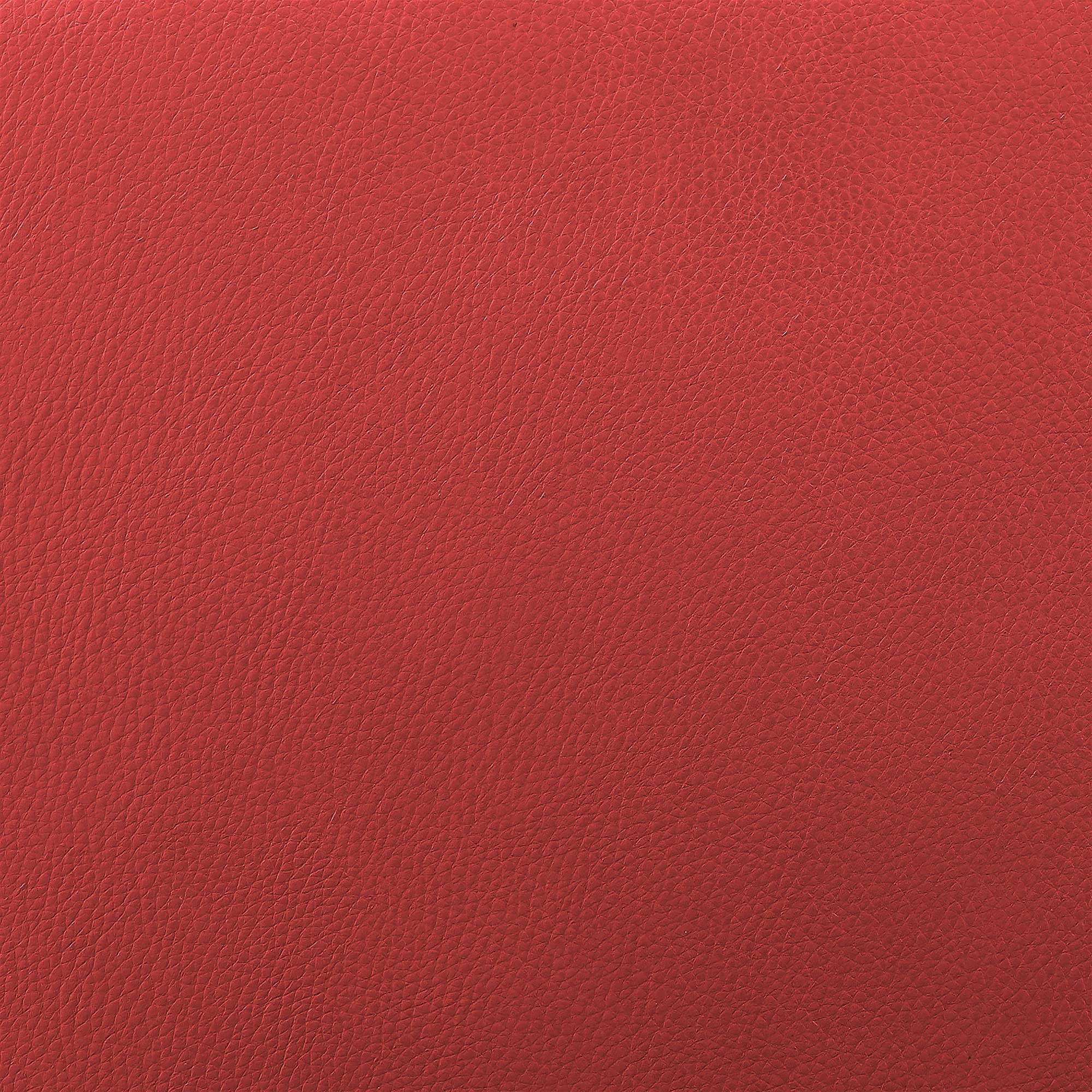 Adjustable Height Red Faux Leather Swivel Bar Stool