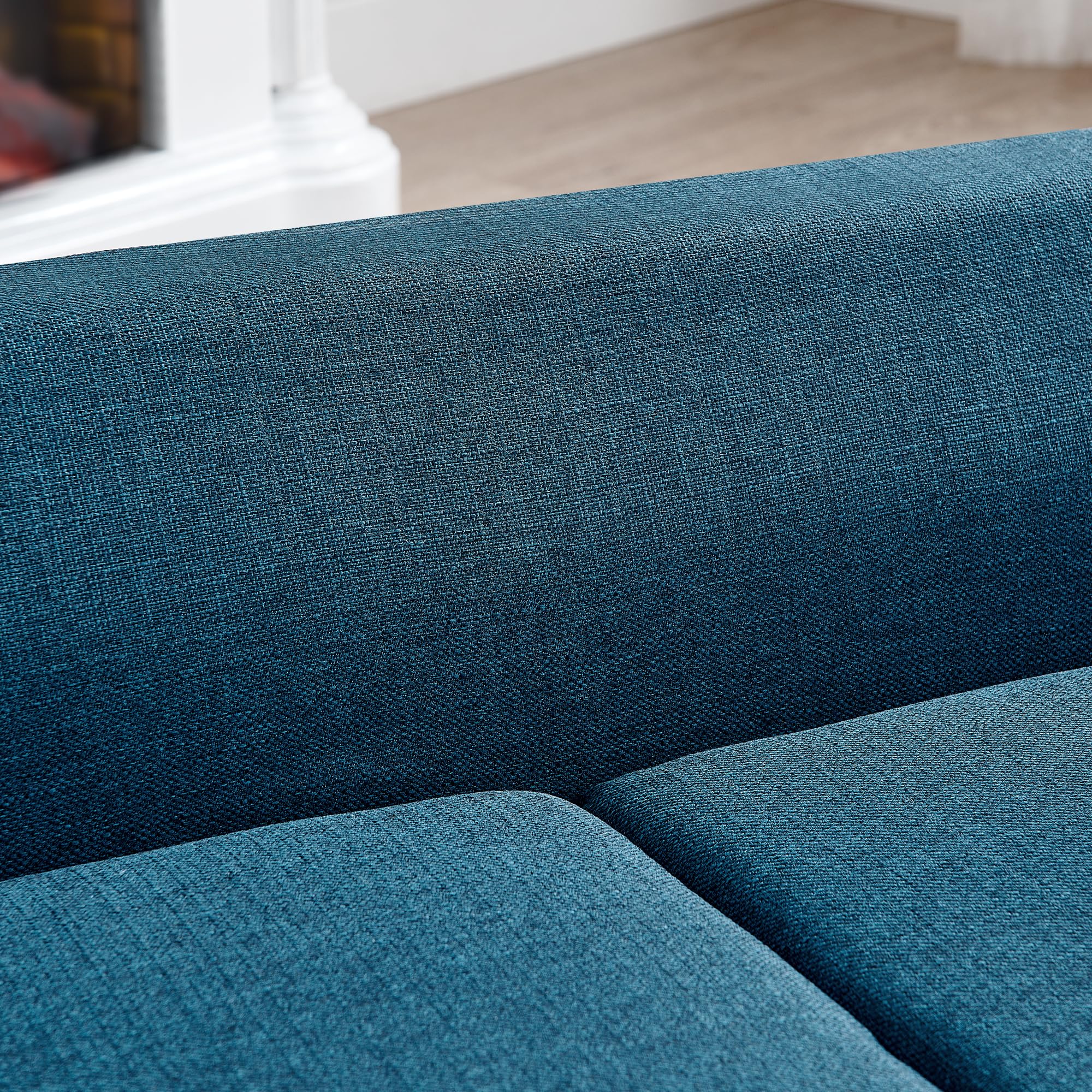 Elevated Dog Sofa with Backrest and Armrests