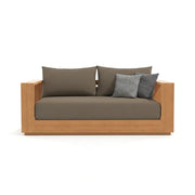 Tahoe Acacia Wood Outdoor Patio Loveseat